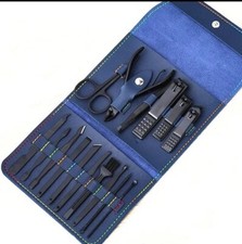 Manicure Set Nail Clippers Pedicure Kit -16 Pieces Stainless Steel Manicure Kit,