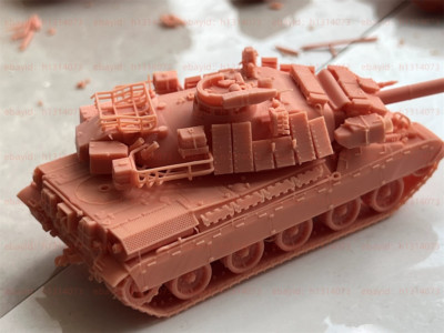 3d Printed Kit 1/72 Amx-30b2 Main Battle Tank Unpainted Kit