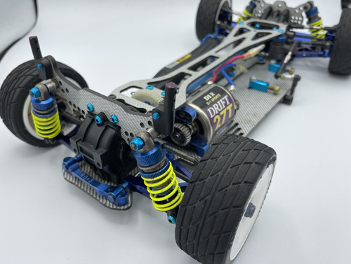For Parts Yokomo MR-4TC SD SSG carbon chassis with motor - Picture 7 of 16