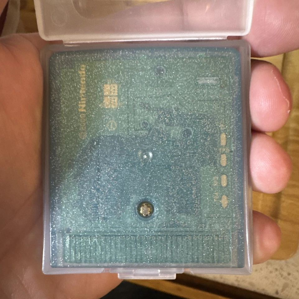 Pokemon Crystal Nintendo Game Boy Color, Autêntico, Testado, Precisa de Nova Bateria - Imagem 2 de 4