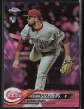 2018 Topps Chrome #110 Jackson Stephens Pink Refractor