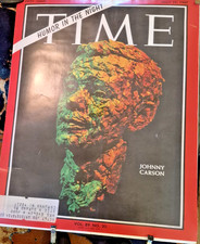 1967  Johnny Carson collectible  poster 30 X24