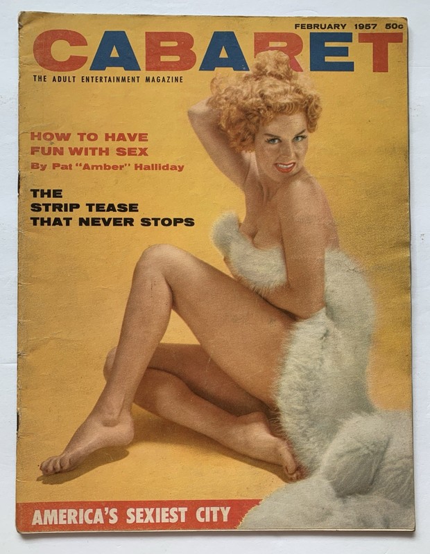 CABARET - 1957  FEBRUARY  - Ella Fitzgerald 5 Pages. Ella and Marilyn Monroe pic