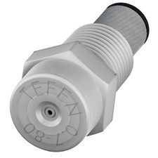 Tefen Fog Nozzle with Stainless Steel Filter Misting Poultry 1/8" NPT 1 GPH 10