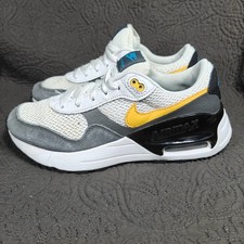 Nike Air Max SYSTM Uk 5.5 / Kids 6Y White Grey Laser Orange DQ0284-104