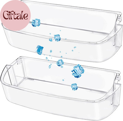 2 Pack UPGRADED W10710203 Refrigerator Door Bin Shelf Replacement Parts for Whir
