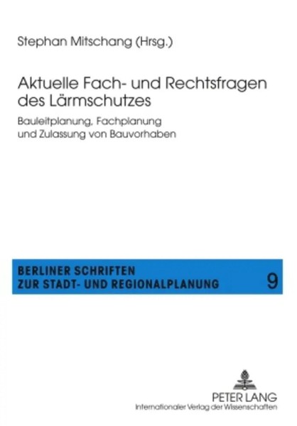 Stephan Mitschang | Aktuelle Fach- Und Rechtsfragen Des LäRmschutzes | Buch-image