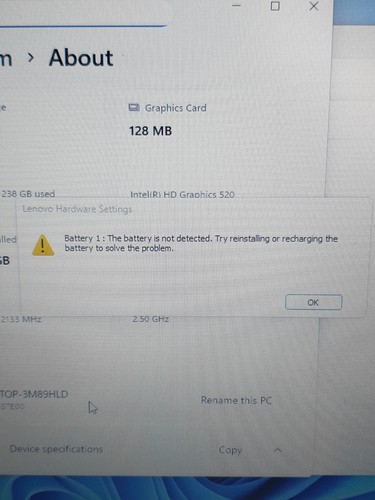 Lenovo ThinkPad  T470 14" i5-6300U 2.4GHZ 8GB RAM 256GB SSD WIN 11 PRO ,SL16 - Picture 5 of 17