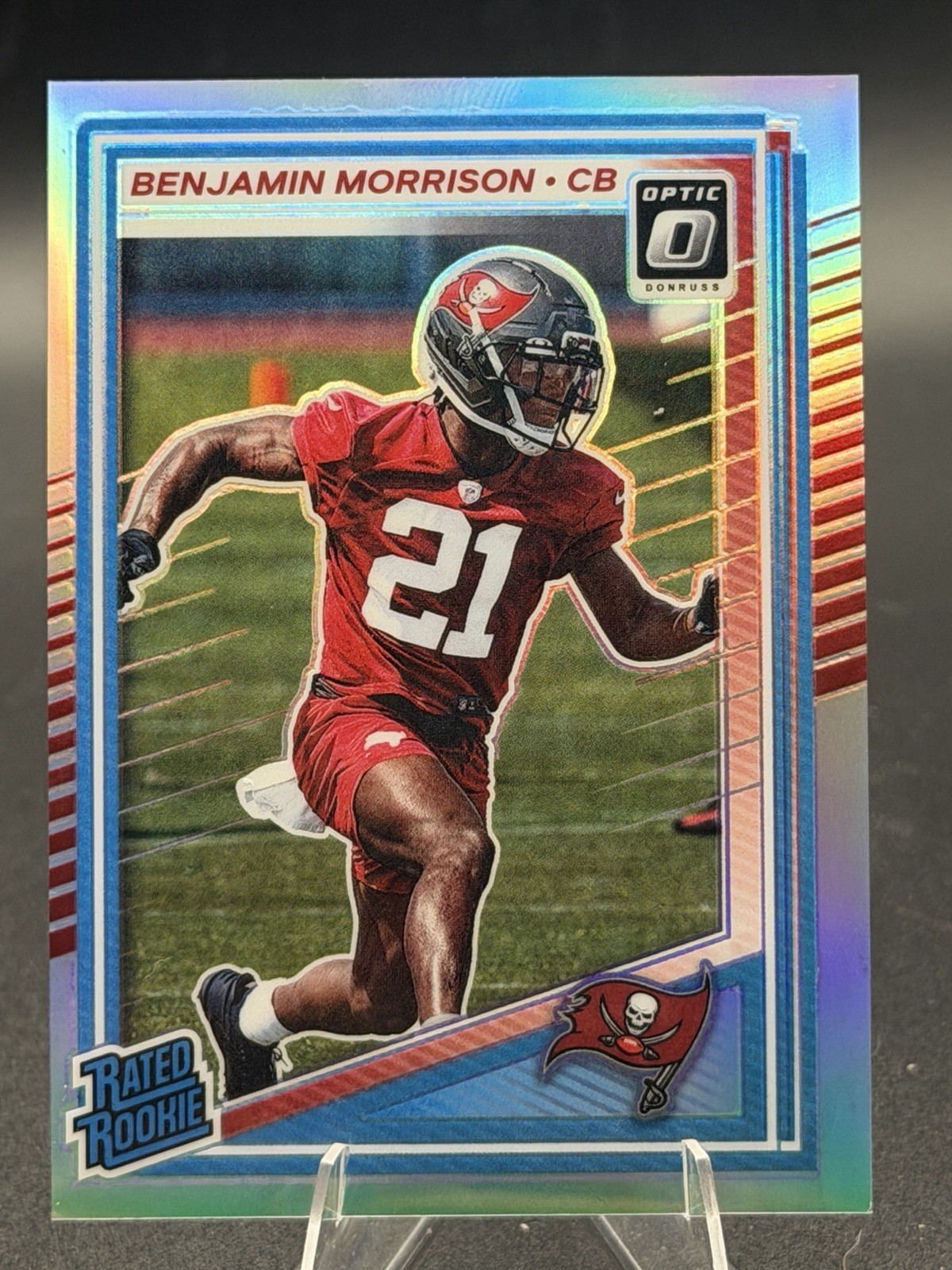 2025 Donruss Optic Holo #236 Benjamin Morrison Tampa Bay Buccaneers