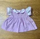 Vintage Cabbage Patch Kids VHTF Rare Purple Logo Dress