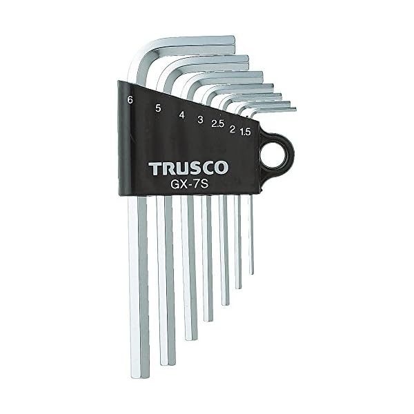 TRUSCO (Trusco) Hexagonal B rack wrench set 7 bottles GX-7s Official Japan