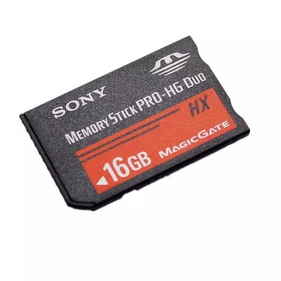 16GB - Memory Stick MS PRO-HG Duo HX MagicGate MS Card adapter SONY Camera PSP