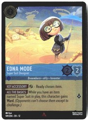 Edna Mode - Super Suit Designer 149/204 The Wilds Unknown Cold Foil