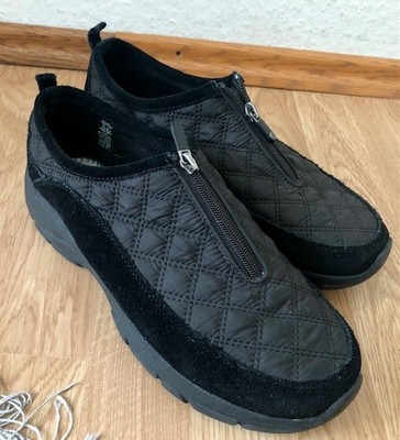Lands' End Damen-Schuhe Größe 43 schwarz mit Reißverschluss Herbst-/Winterschuhe