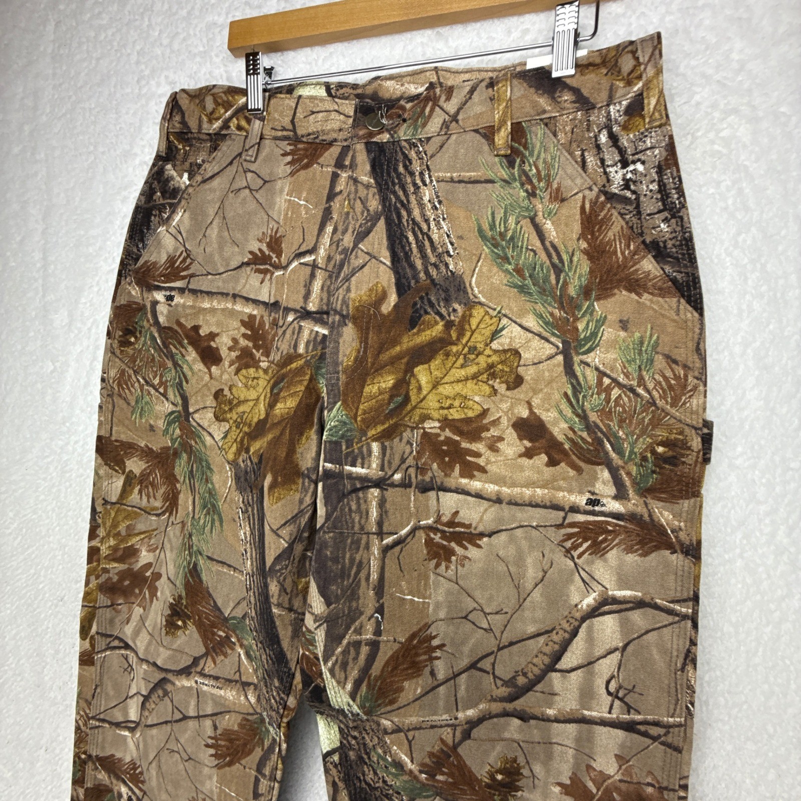 Carhartt Work Camo AP Dungaree Fit Pants Mens 36X32 B235 CAP Camo NWT NOS thumbnail 8