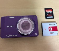Sony Cyber-shot DSC-WX10 Purple Compact Digital Camera with Accessories