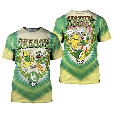 Oregon Duck x Grateful De*d ''Grateful Ducks'' Limited 2025 T-shirt