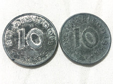 10 REICHSPFENNIG 1947 A+F - Ohne HK! - ALLIIERTE BESATZUNG! - J&auml;ger 375/Sch&ouml;n 98