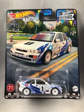 Hot Wheels Premium Boulevard #71 '93 Ford Escort RS Cosworth