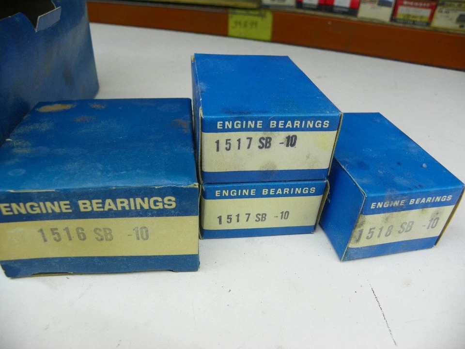 Sealed Power 766M-10 (.010" Undersize) Engine Bearings NORS Made in USA - Image 2 of 3