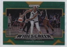 2022 Panini Prizm WNBA Widescreen Green Prizm Candace Parker #13 12v9