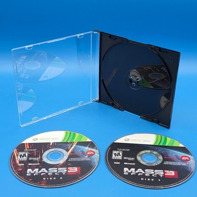 Mass Effect 3 2 Disc Set (Microsoft XBOX 360) Tested W/Pic, Disc Only **