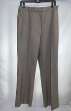 Calvin Klein Women's Size 10 32X31 Taupe Straight-Leg Lined Pants EUC 