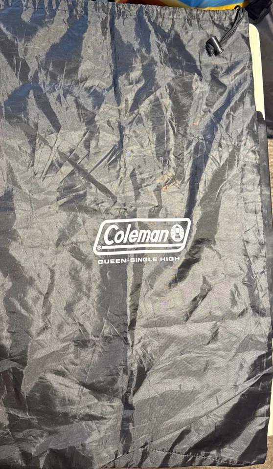 Coleman Queen bolsa individual con cordón alto colchón inflable BOLSO Foto 2 de 4