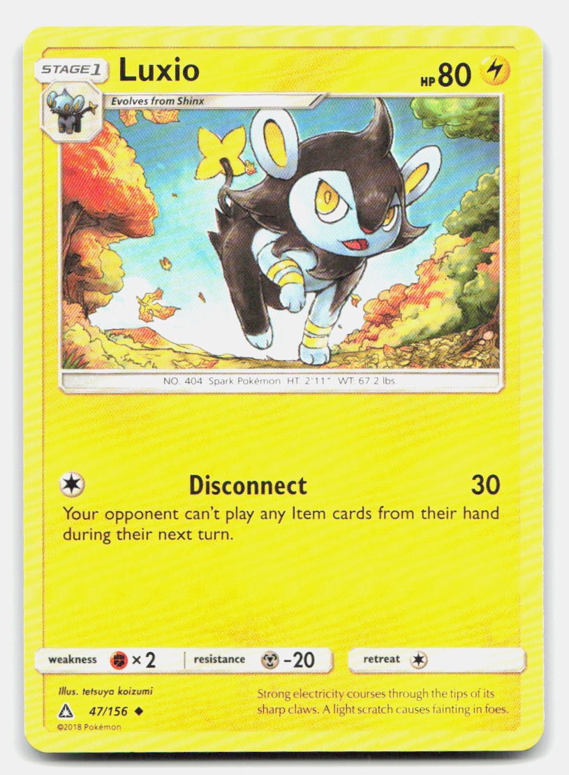 Luxio 47/156 Uncommon Ultra Prism Pokemon NM