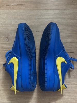 Nike AMBUSH Air Force 1 Low Game Royal Blue Yellow DV3464-400