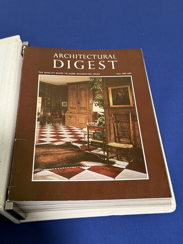 Architectural Digest in Collectors Binder 5 Issues 1967 1969 1970x3 - Picture 3 of 24