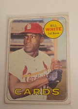 1969 Topps - High # Bill White #588