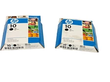 HP 10 Black Printhead C4840A – Genuine OEM – Lot of 2 – Sealed