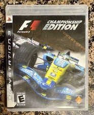 F1 Championship Edition Sony PlayStation 3 PS3 - Disk In Excellent Condition!