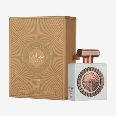 Nebras Elixir EDP Perfume By Lattafa 3.4oz / 100ml  Unisex Gourmand Fragrance 