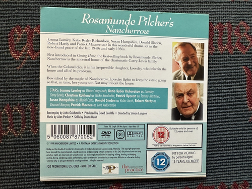 Daily Mail DVD x 1 Nancherrow Rosamunde Pilcher's Romance Collection - Picture 2 of 2