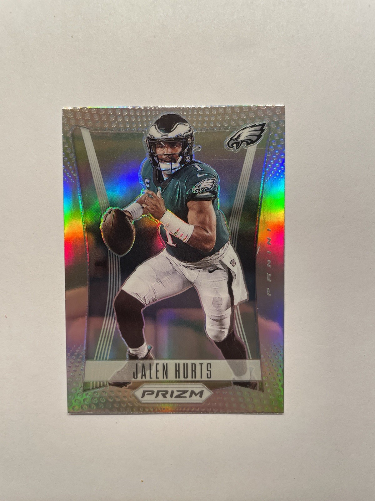 2022 Panini Prizm Prizm Flashback Silver Prizm -- Jalen Hurts #PF-7
