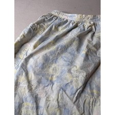 Vintage 80s/90s College Town Floral Midi Skirt Cottagecore Prairie Pocket XS