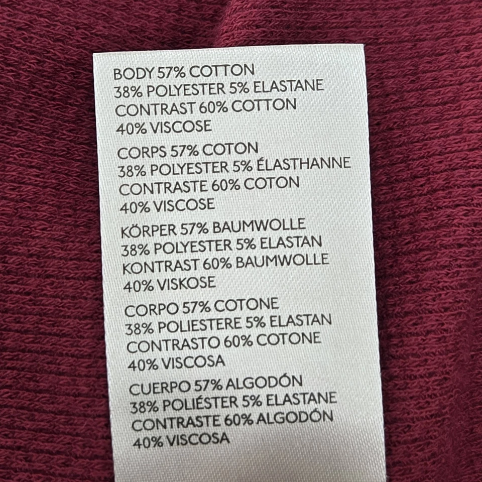 Camisa We The Free Mujer L Roja Mikah Capas Puño Floral Bohemio Bordado Foto 4 de 4