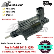 K6T52273 K6T56073 Turbo Electronic Actuator for Infiniti Q50 Q60 3.0T Left Turbo