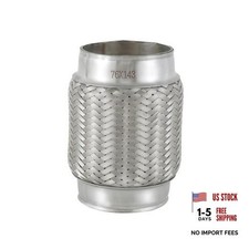 Universal Exhaust Flex Pipe  3 inch double-layer Flexible Exhaust 3  x5.6"