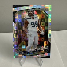Leonard Williams 2025 Panini Prizm Pandora /400 Card #183 Seahawks