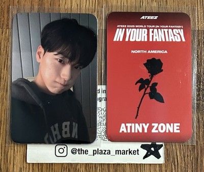 サンATEEZ In Your Fantasy ATINY ZONE US Ateez San Atiny Zone In Your Fantasy Official Tour 2025 photocard