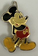 1 RARE Disney Mickey Mouse Standing Enamel Hair Clip Barrette VTG