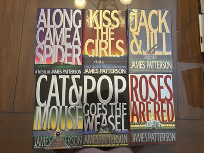 Alex Cross Complete Series Hardcover Collection Books are 1st printing w/DJs