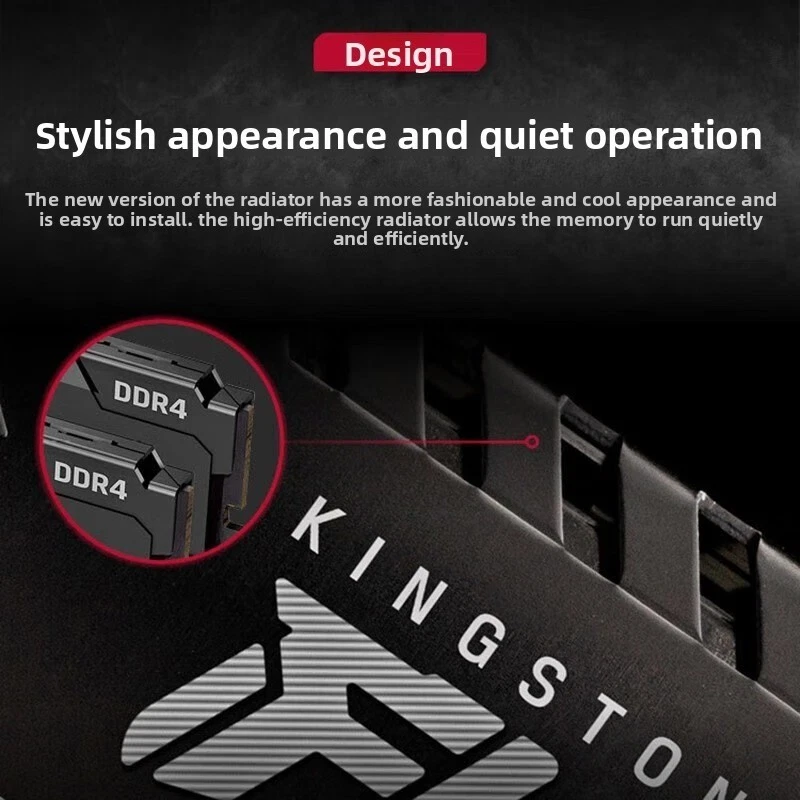 KingSton FURY Beast  32GB(16GB*2)PC4 DDR4  2666MHz  288pin  Desktop Memory RAM - Image 3 of 4