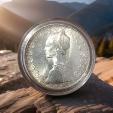 Moneta Da 500 Lire Caravelle Argento 1966 Repubblica Italiana