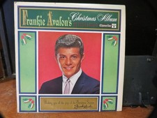 FRANKIE AVALON " CHRISTMAS ALBUM "  LP F JK VG+