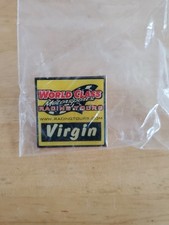 Vtg World Class Motorsports Racing Tour "Virgin" Hat/Label Pin Formula 1 (F1)