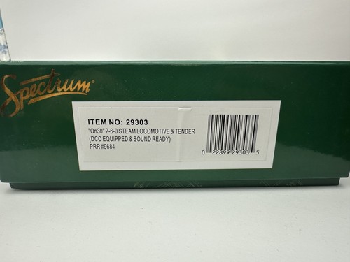 * NEW * Bachmann ON30 #29303 PRR 2-6-0 Steam Locomotive w/DCC and Sound Ready - Picture 3 of 4